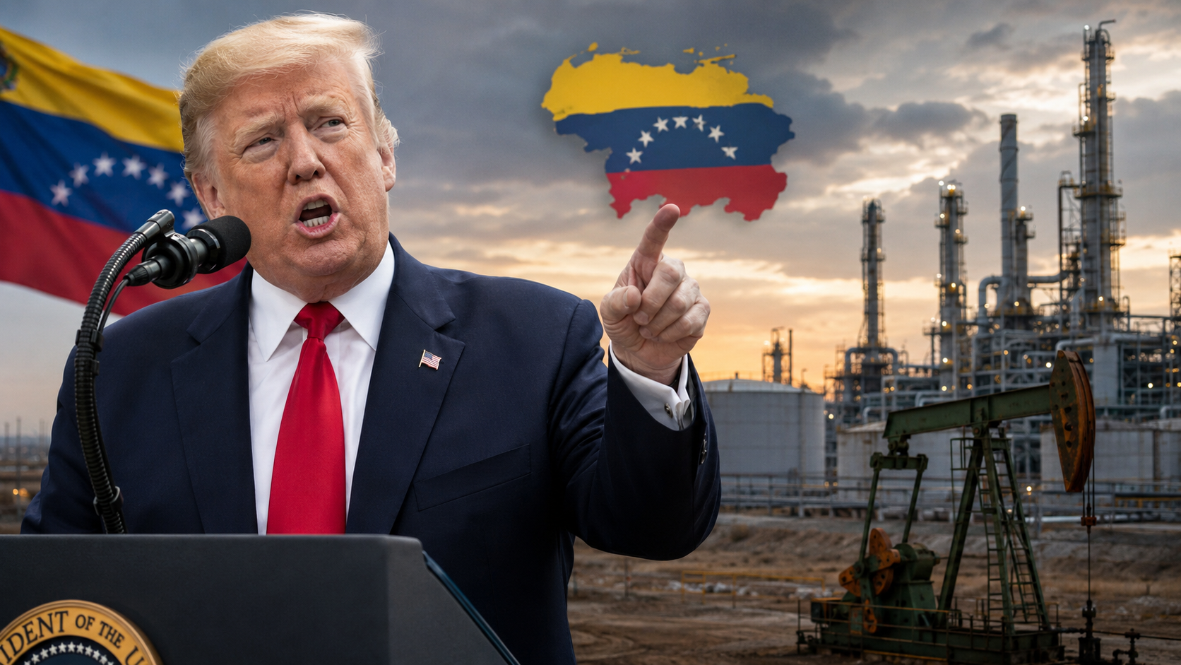 Trump anuncia un acuerdo para asegurar control estadounidense sobre parte de las reservas petroleras de Venezuela