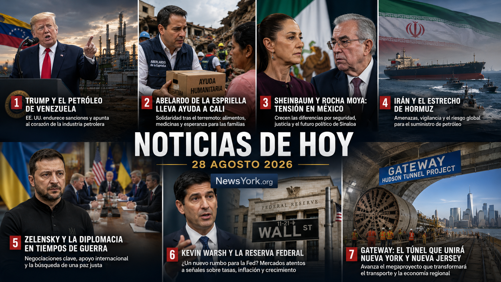 Noticias de Hoy — 28 de agosto de 2026