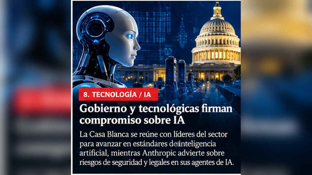 Casa Blanca y ejecutivos tecnológicos acuerdan estándares voluntarios de seguridad para la IA