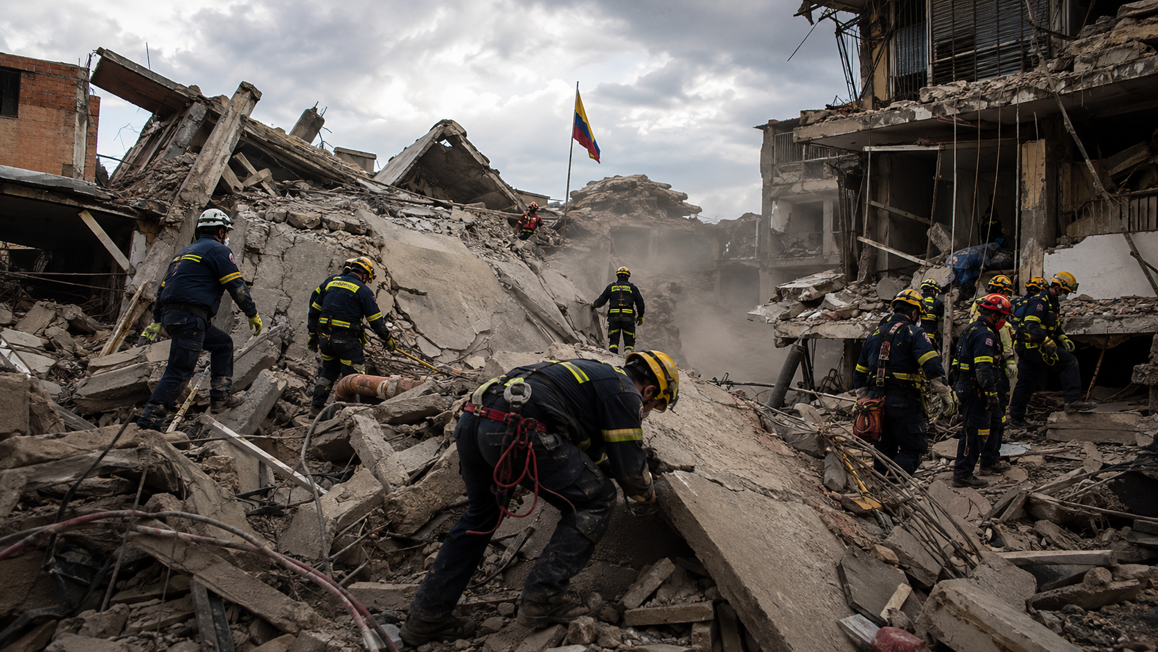 Terremoto en Colombia: 273 muertos, más de 3.800 heridos y 377 desaparecidos