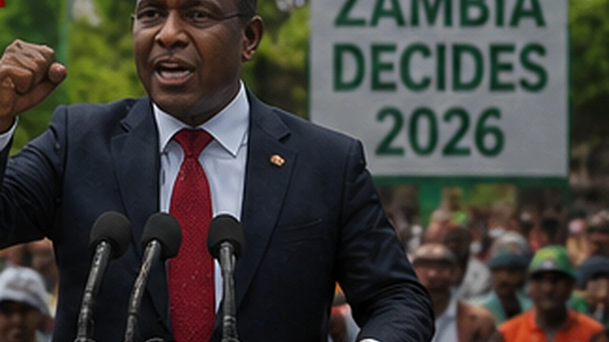 Hichilema amplía su ventaja electoral en Zambia mientras la oposición denuncia fraude