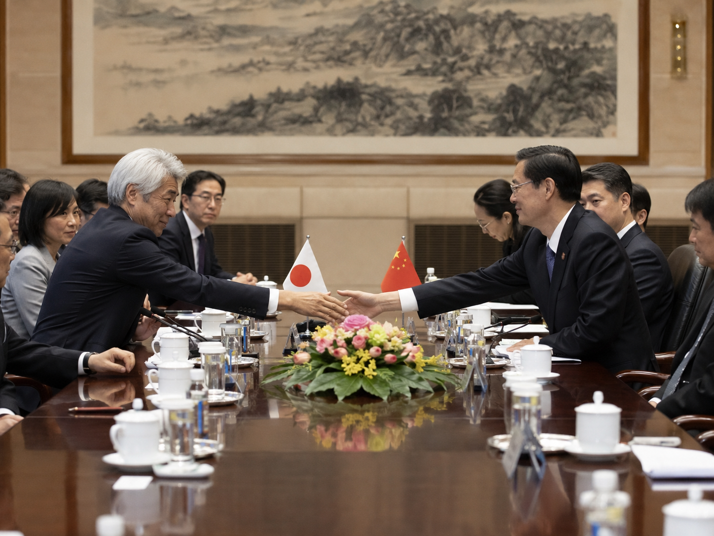 Legisladores japoneses viajan a Pekín para recomponer vínculos