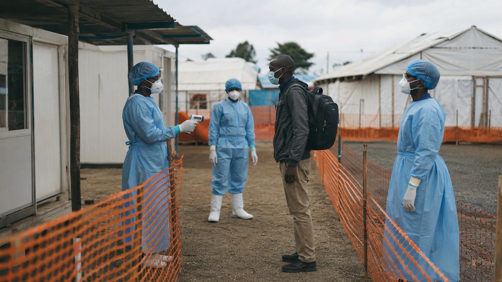 Siete cooperantes estadounidenses quedan en cuarentena en Kenia tras trabajar contra el ébola en Congo