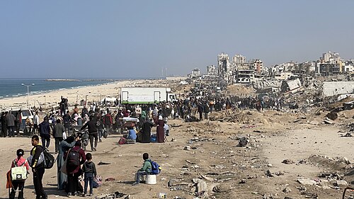 Gaza · evacuación