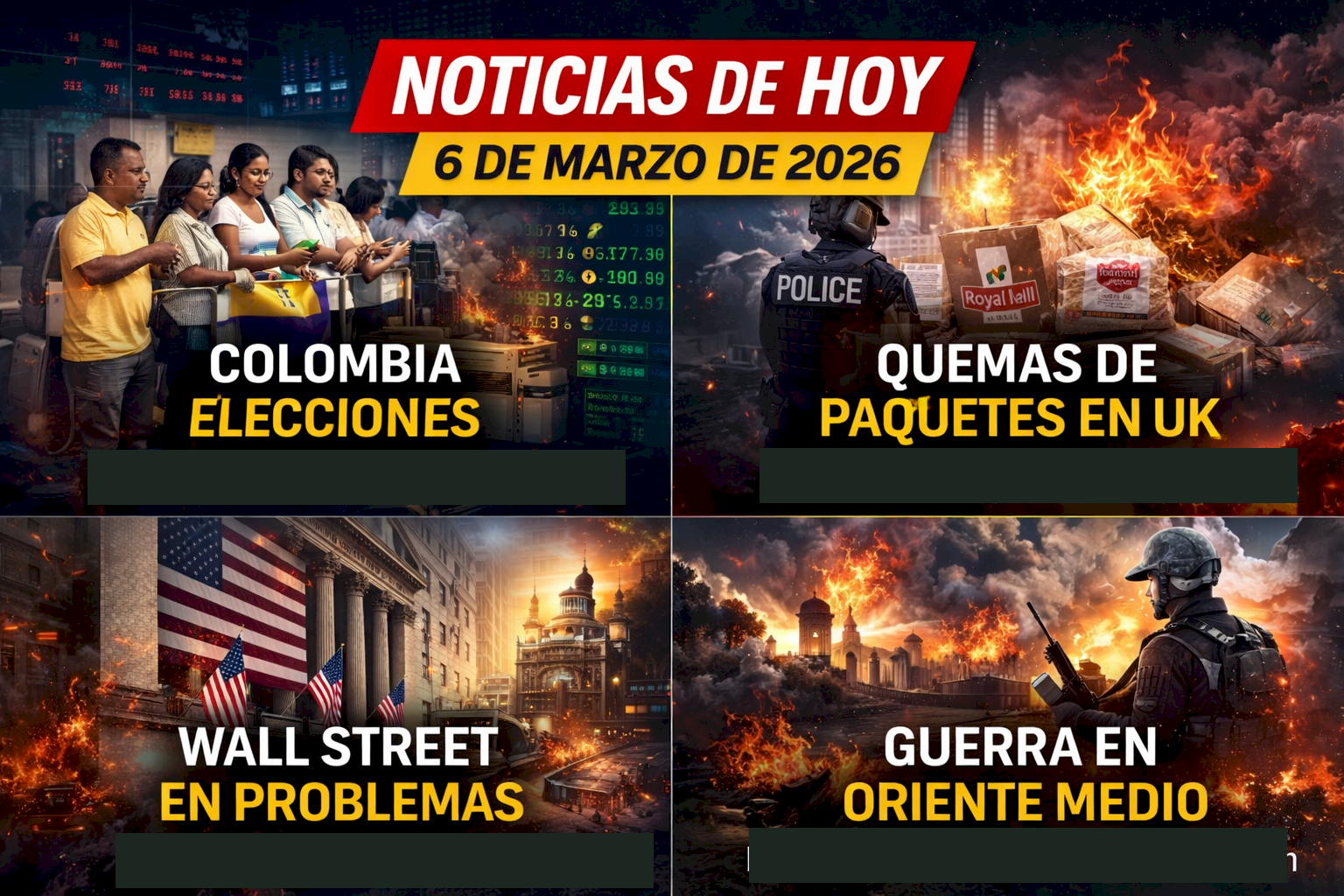 Resumen de noticias del día