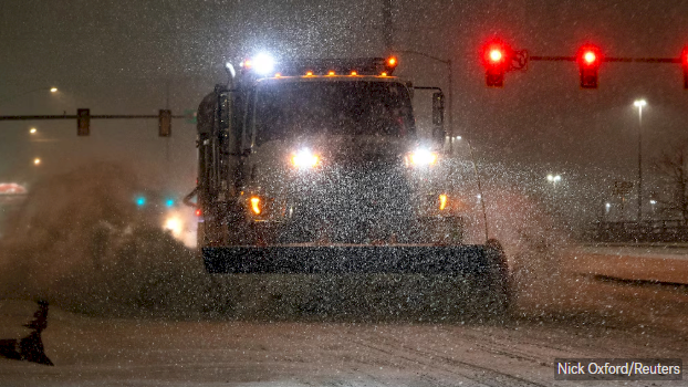 EE. UU.: tormenta invernal y emergencia