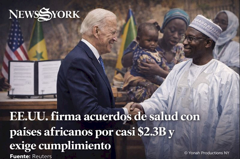 EE.UU firma acuerdos de salud global