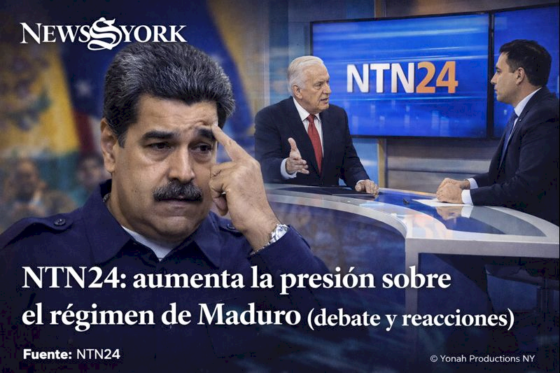 NTN24: presión a Maduro