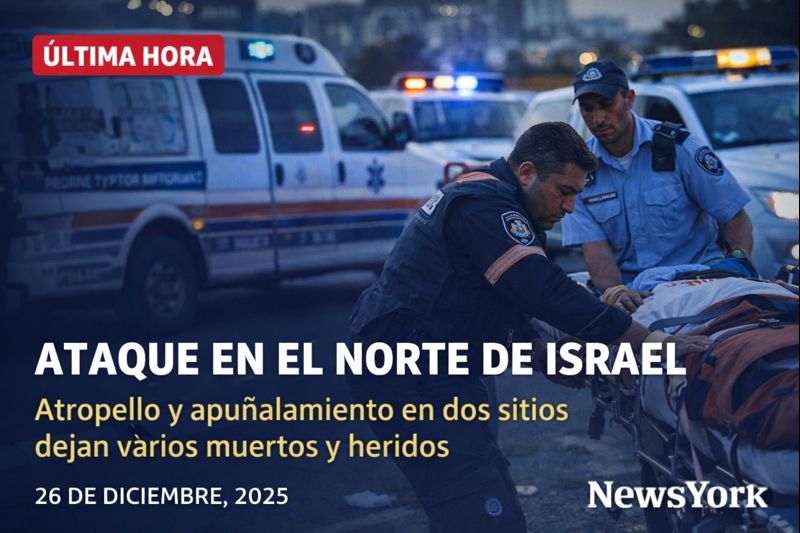 Ataque en el norte de Israel