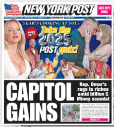 NY Post: titulares del día