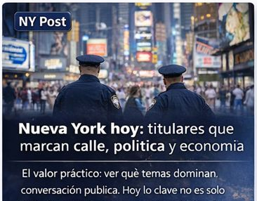 Nueva York: titulares del día