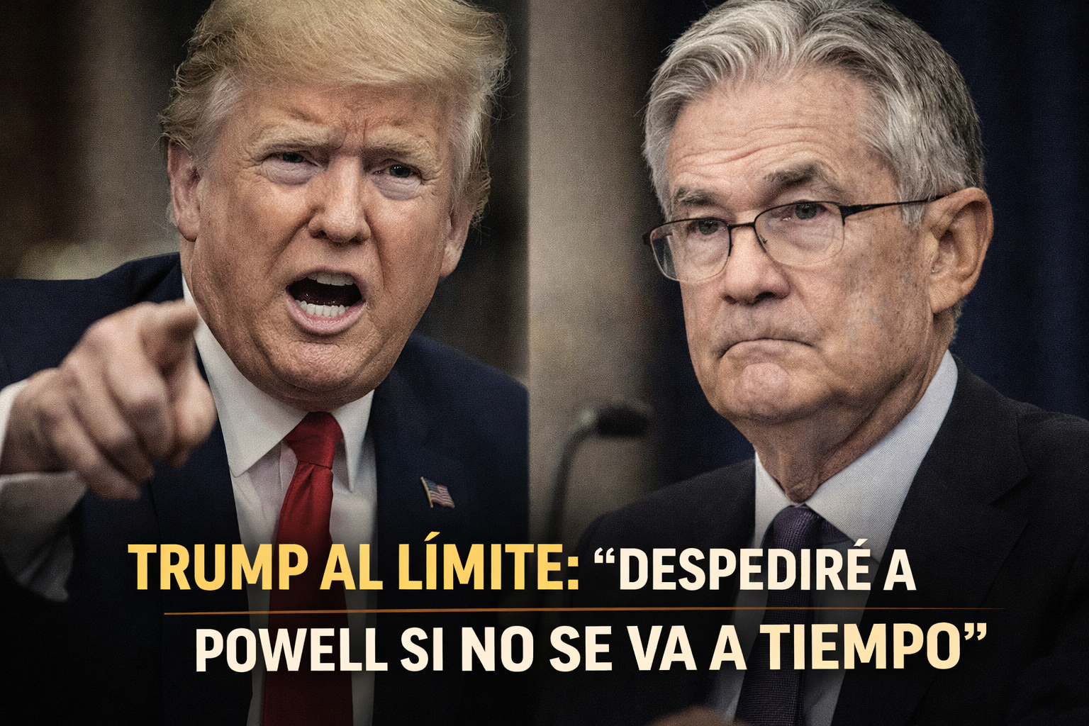 trump y powell